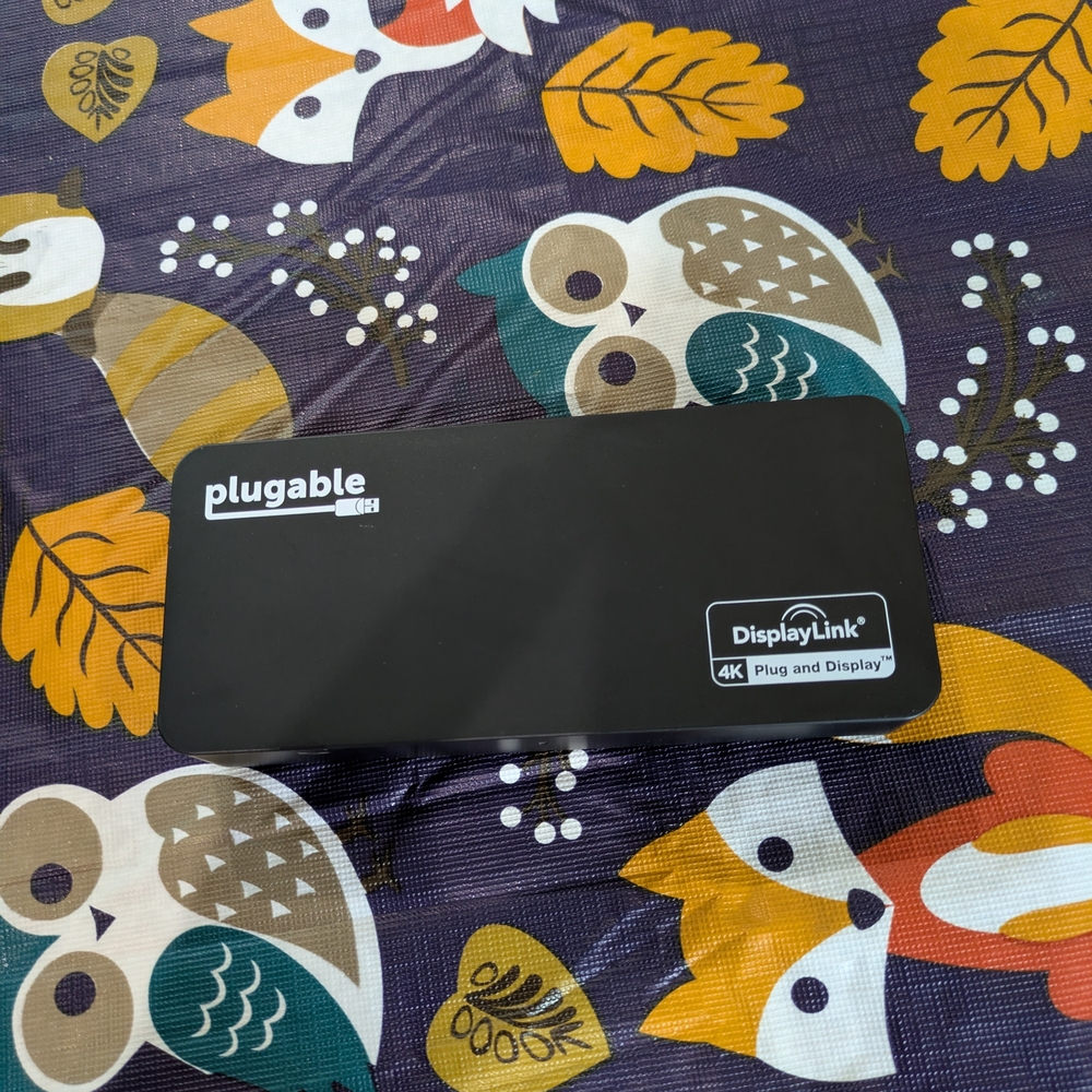Plugable 4K DisplayLink Docking Station